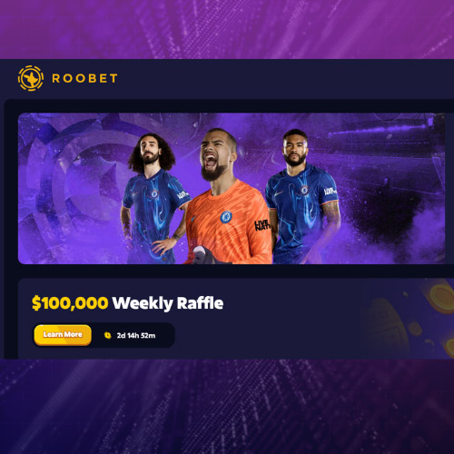 Launch Roobet website