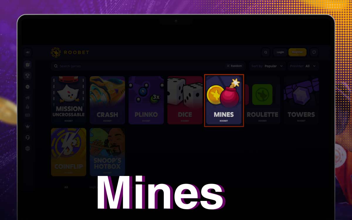 Roobet Mines review