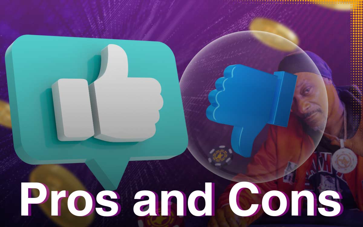 Roobet Towers has proc and cons