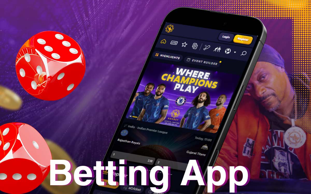 The betting section at Roobet