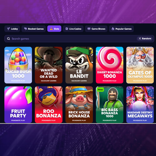 Roobet game is Slots